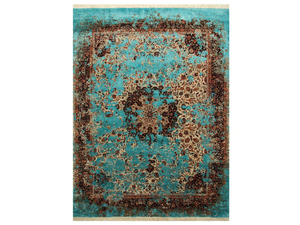 FAR EAST SKRT-814 Beige/Ebony - Rectangular handmade rug _ Jaipur Rugs